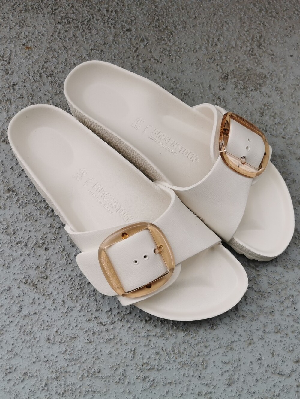 Birkenstock Madrid Big Buckle EVA Sandals, Size 40